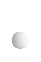Billede af New Works Lantern Pendant Ø: 20 cm - Frosted White Opal Glass 