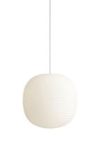 Billede af New Works Lantern Pendant Ø: 30 cm - Frosted White Opal Glass