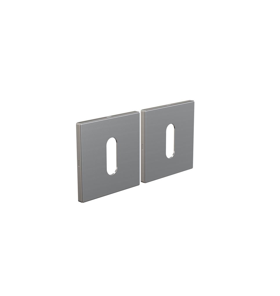 Billede af FROST Architectural Hardware Kube 3002 Nøglehuls Rosette - Børstet Stål