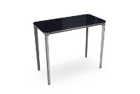 Billede af SOVET Slim 4 Legs Console L: 90 cm - Chrome/Ceramics Polished Marquinia 