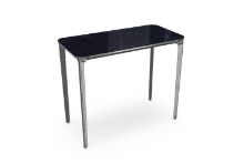 Billede af SOVET Slim 4 Legs Console L: 90 cm - Chrome/Ceramics Polished Marquinia 