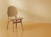 Billede af Warm Nordic Noble Chair SH: 45 cm - Oak