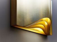 Billede af DCW Editions Respiro Wall L Væglampe L: 29 cm - Guld