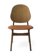 Billede af Warm Nordic Noble Chair SH: 45 cm - Teak/Camel 