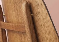 Billede af Warm Nordic Noble Chair SH: 45 cm - Teak/Camel 