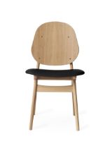 Billede af Warm Nordic Noble Chair SH: 45 cm - Oak/Black 
