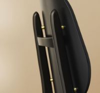 Billede af Warm Nordic Noble Chair SH: 45 cm - Black/Black