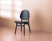 Billede af Warm Nordic Noble Chair SH: 45 cm - Black/Black