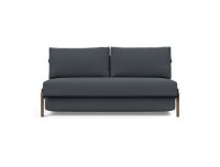 Billede af Innovation Living Black Label ILB 500 Sovesofa 140-200 cm - Mozart Grey Bronze/Røget Eg