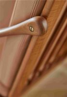 Billede af Warm Nordic Lean Back Lounge Chair SH: 41 cm - Teak/Nature