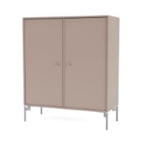 Billede af Montana Selection 1118 Cover Skab med ben 69,6x69,6x30 cm - 137 Mushroom / Chrome