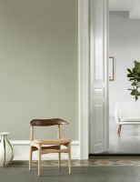 Billede af Warm Nordic Cow Horn Spisebordsstol SH: 46 cm - Walnut/Oak/Nature