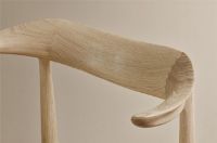 Billede af Warm Nordic Cow Horn Spisebordsstol SH: 46 cm - Oak/Nature