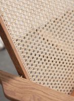 Billede af Warm Nordic Swing Rocking Chair H: 103 cm - Teak/Moonlight