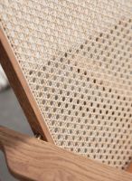 Billede af Warm Nordic Swing Rocking Chair H: 103 cm - Teak/Drake