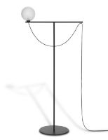 Billede af HANDVÄRK FURNITURE Globe Gulvlampe H: 175 cm - Sort 