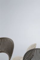 Billede af Fredericia Furniture 3398 Trinidad Stol SH: 45,5 cm - Lakeret Eg/Krom