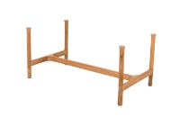 Billede af Cane-line Outdoor Twist Sofabord 120x60 cm - Fossil Black/Teak