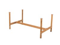Billede af Cane-line Outdoor Twist Sofabord 120x60 cm - Travertine/Teak