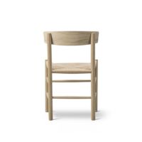 Billede af Fredericia Furniture 3239 J39 Mogensen Spisebordsstol SH: 46,5 cm - Sæbebehandlet Eg/Natur Flet 