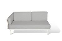 Billede af Mindo 100 2 Seater Module Left SH: 39,5 cm - ML00549 Off White