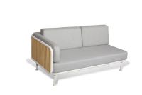 Billede af Mindo 100 2 Seater Module Left SH: 39,5 cm - ML00549 Off White