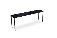 Billede af SOVET Slim 4 Legs Console L: 200 cm - Black/Ceramics Polished Marquinia 