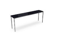 Billede af SOVET Slim 4 Legs Console L: 200 cm - Chrome/Ceramics Polished Marquinia