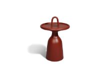 Billede af Mindo 104 Side Table w. Handle  Ø: 40 cm - Terra. Red