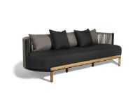 Billede af Mindo 107 3 Seater Sofa SH: 38,5 cm - Dark Grey 