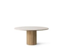 Billede af Vipp 495 Cabin Round Table Ø: 150 cm - Light Oak/Jura Marble 