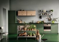 Billede af String Furniture Cabinet W. Flip Doors 78x42 cm - Beige