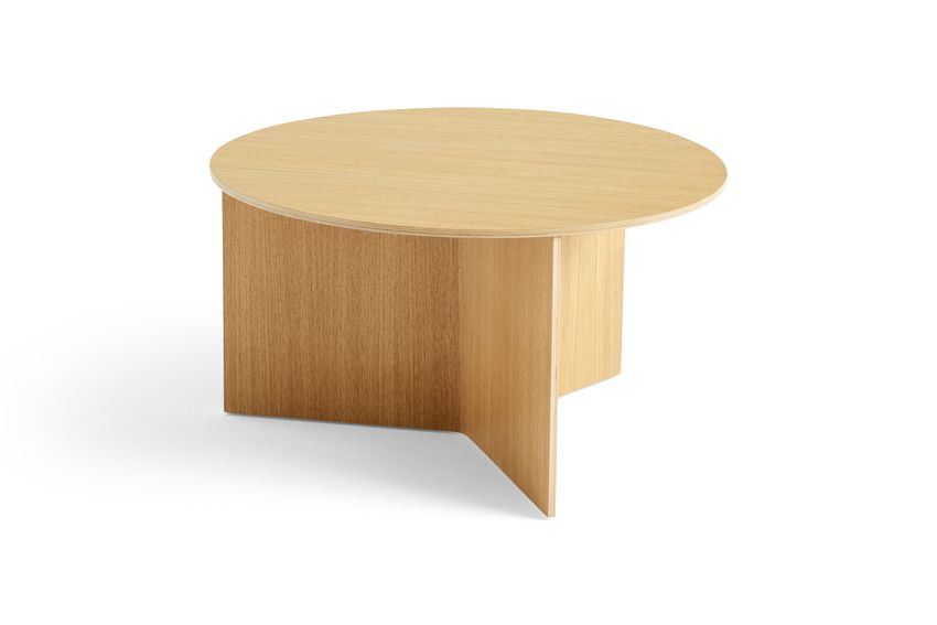 Billede af HAY Slit Table Wood XL Ø: 65 cm - Oak 