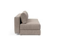 Billede af Innovation Living Osvald Sovesofa L: 200 cm - Mat Sort/Cordufine Beige