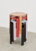 Billede af HAY Rey Stool H: 46 cm - Slate Blue