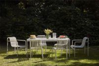 Billede af HAY Palissade Bord + 6 Stole - Olive