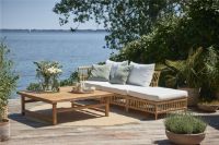 Billede af Sika-Design Julian Sofabord 120x120 cm - Teak 