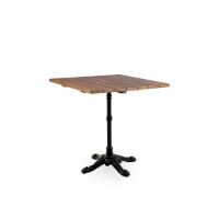 Billede af Sika-Design Lyon Bord 70x70 cm - Teak/Sort