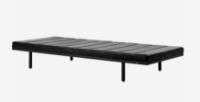 Billede af Vipp 461 Daybed B: 200 cm - Sort/Sort Læder