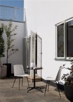 Billede af &Tradition Rely HW70 Outdoor Chair SH: 46 cm - Hvid