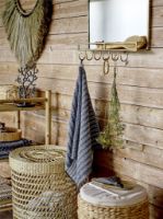 Billede af Bloomingville Connie Kurv med Låg, Sæt af 2 stk - Søgræs/Natur