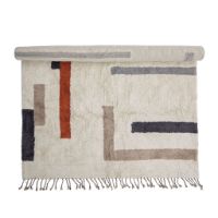 Billede af Bloomingville Jue Tæppe 140x200 cm - Natur