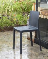 Billede af HAY Élémentaire Chair SH: 45,5 cm 2 stk. - Anthracite