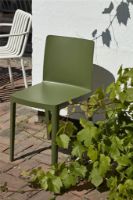 Billede af HAY Élémentaire Chair SH: 45,5 cm 2 stk. - Olive
