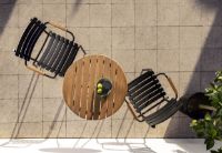 Billede af HOUE ReCLIPS Havestol B: 61 cm - Blå / Bambus