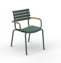 Billede af HOUE ReCLIPS Havestol B: 61 cm - Grøn / Bambus