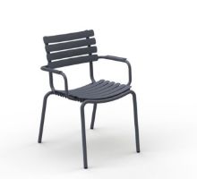 Billede af HOUE ReCLIPS Havestol B: 61 cm - Grå / Aluminium