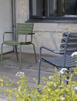 Billede af HOUE ReCLIPS Havestol B: 61 cm - Grå / Aluminium