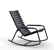 Billede af HOUE ReCLIPS Gyngestol D: 102 cm - Sort / Aluminium
