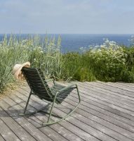 Billede af HOUE ReCLIPS Gyngestol D: 102 cm - Grøn / Aluminium